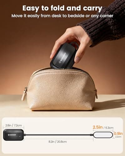 Thumbnail 6 de Glocusent Glocusent Luz Lectura Libros Cama recargable con 20 LED, 5 modos oculares y regulación 0-100%