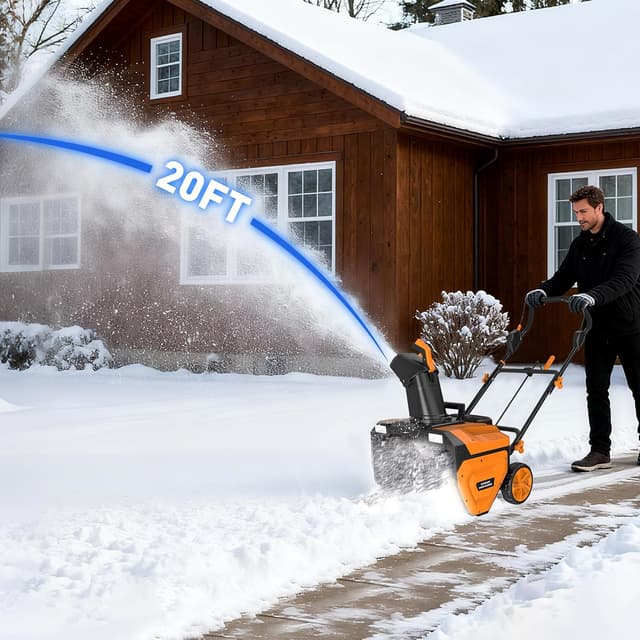 Thumbnail 5 de 20" Cordless Snow Blower with LED Lights ⚙