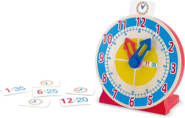 Thumbnail 6 de Melissa & Doug Reloj madera Montessori 4 años