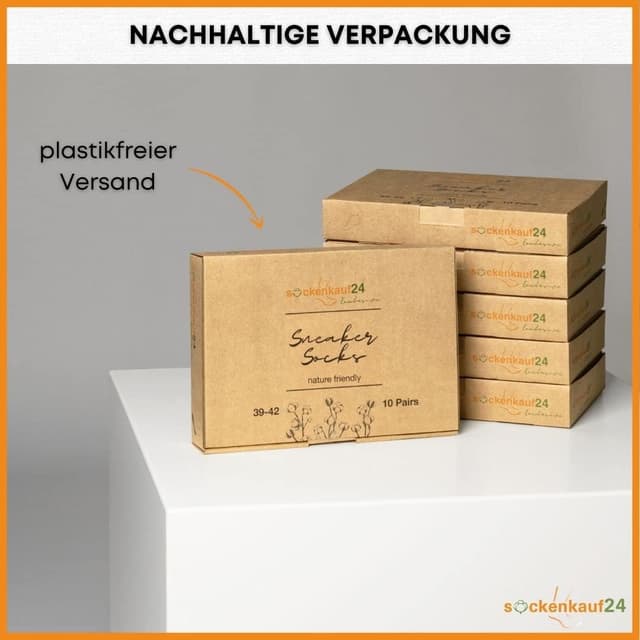 Thumbnail 6 de Premium Sneaker Socken 10 Paar aus Baumwolle