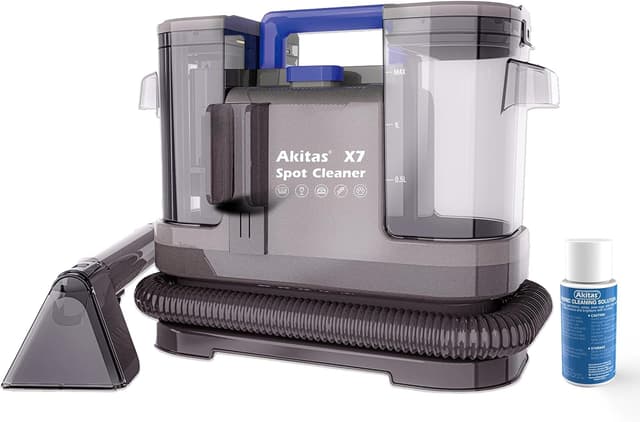 Detalle de Akitas X7 600W Waschsauger & Polsterreiniger mit 2-Tank-System und Selbstreinigung
