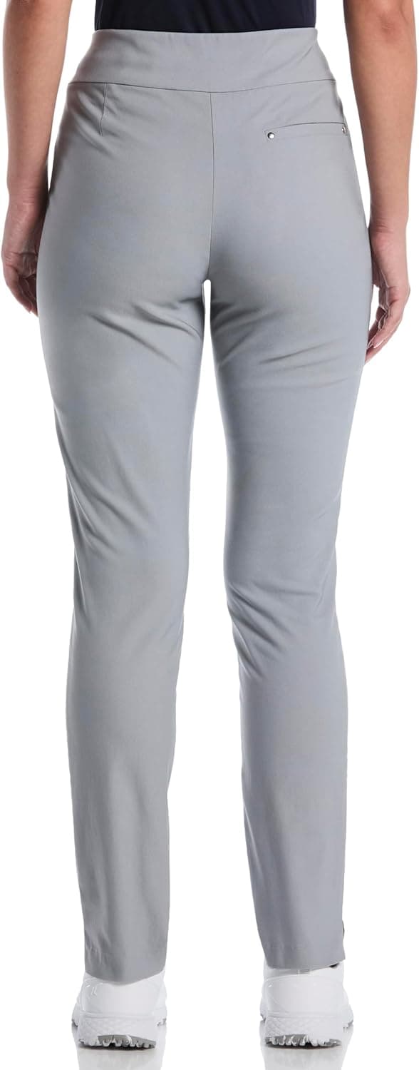 Detalle de PGA Tour Women’s Stretch Golf Pants with Tummy Control, Moisture-Wicking & UV Protection