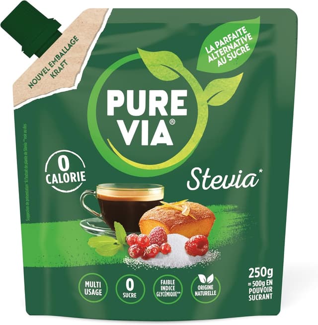 Thumbnail 6 de Pure Via Doypack Stevia 250 g 🍯