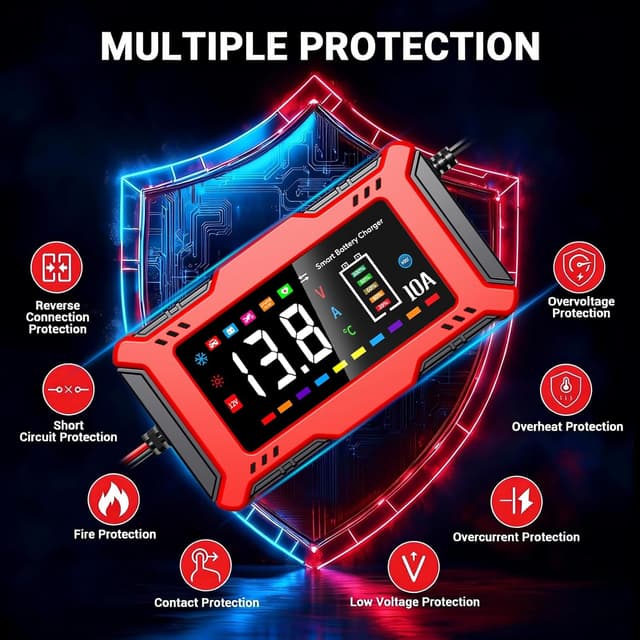 Thumbnail 6 de AILRINNI 10-Amp 12V smart charger