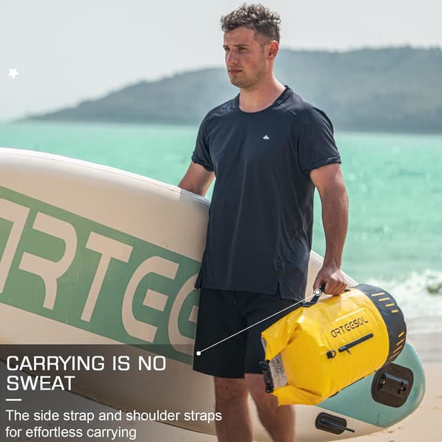 Detalle 2 de Dry Bag Upgraded 45L/40L/30L/20L multifunction waterproof dry sack