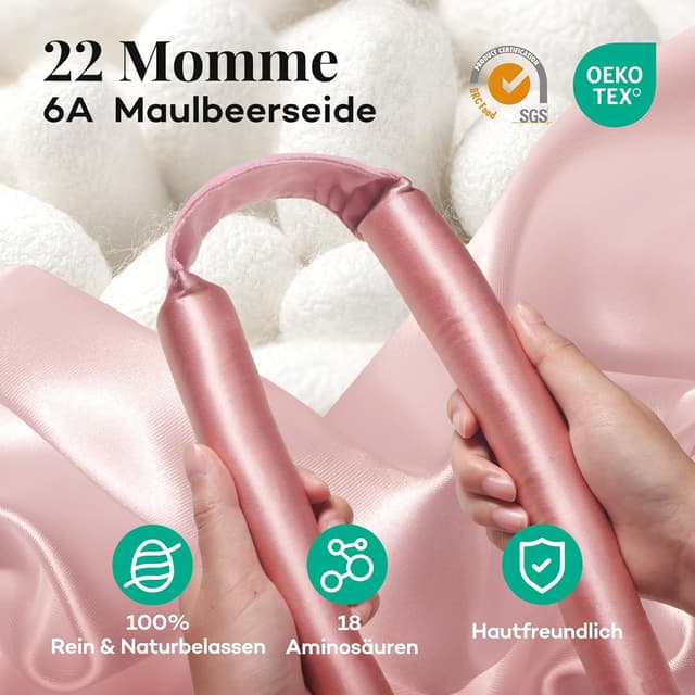 Detalle 2 de Umisleep Heatless Lockenwickler 99 cm Seide