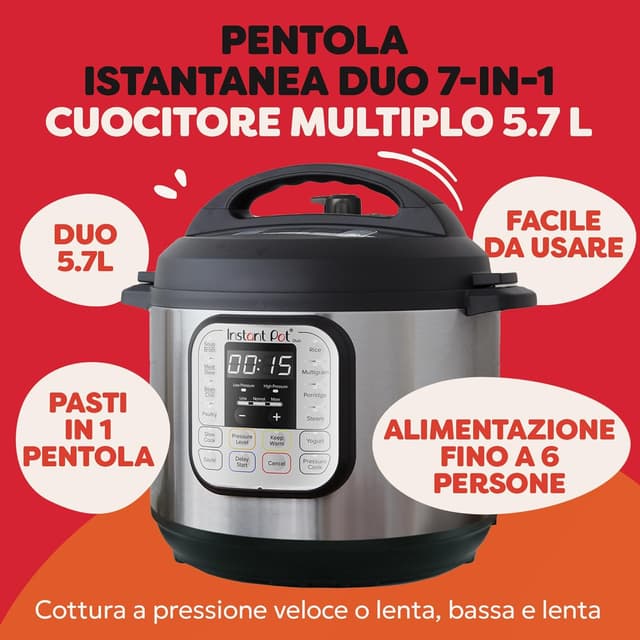 Thumbnail 1 de Instant Pot Duo 5,7 L pentola multifunzione