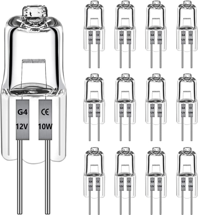 Imagen de Morotty G4 Halogenlampe 10W 2700K 12er Pack en OfertitasTOP