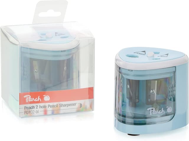 Detalle 2 de Peach PO102 elektrischer Doppelspitzer 2 Größen