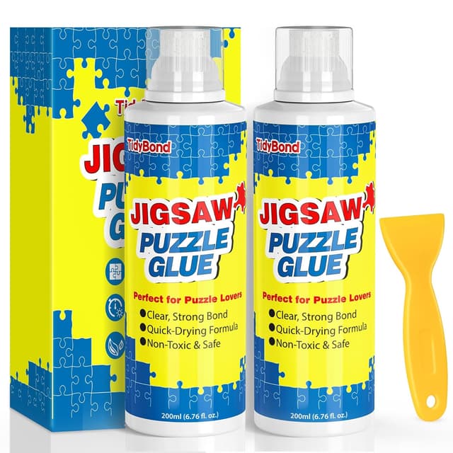 Detalle de Puzzle glue set 200ml x 2 for 1000-5000
