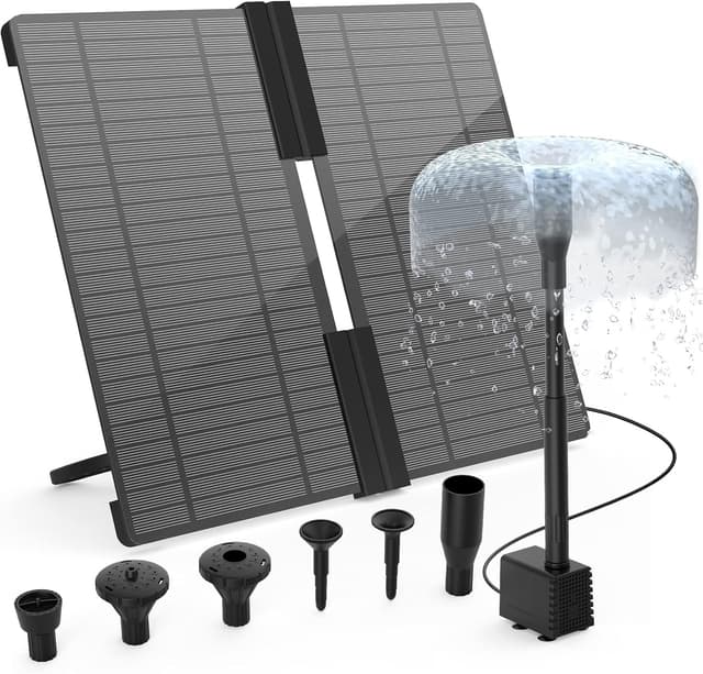 Detalle de AISITIN Solar Springbrunnen 20 W DIY