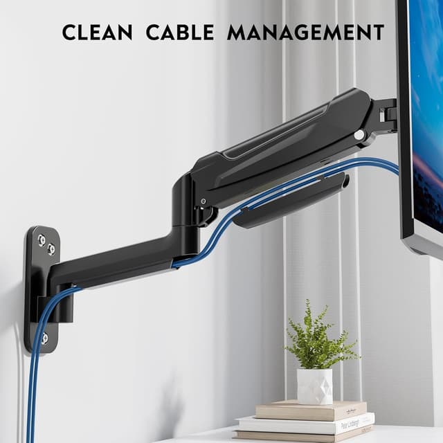 Thumbnail 6 de BONTEC Monitor Arm Wall Mount 13-42 Inch 9kg