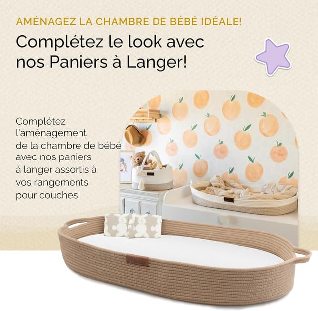 Thumbnail 6 de Yunioo Organisateur de panier à couches 1 pièce