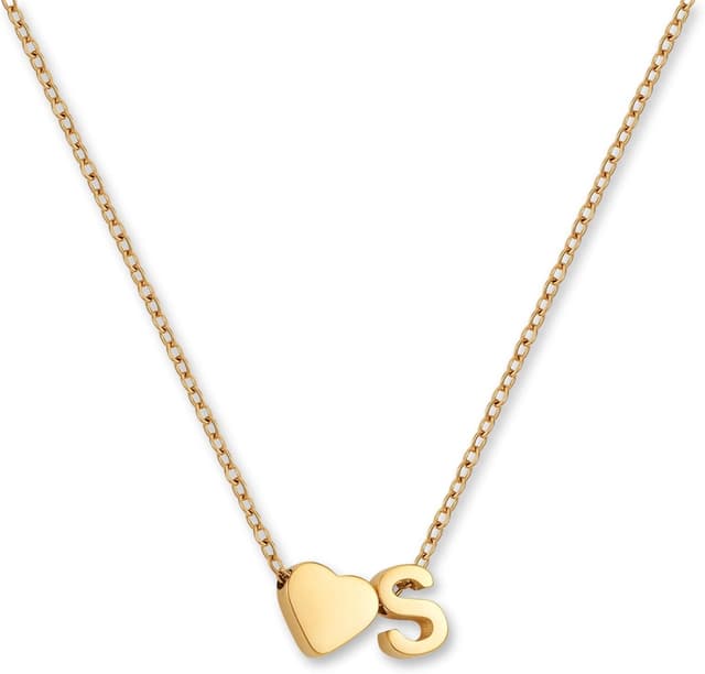 Detalle de GD GOOD.designs Collar letra corazón 42–47 cm