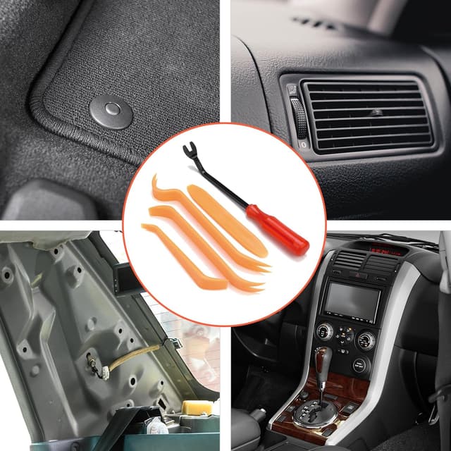 Thumbnail 6 de Preciva 155 pièces clips fixation voiture 6 types