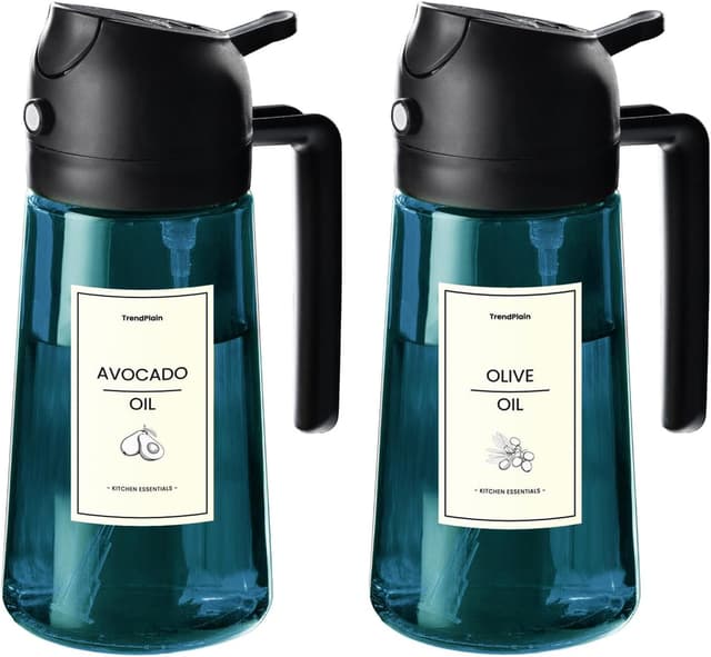 Detalle de TrendPlain Olive Oil Sprayer, 16oz Glass