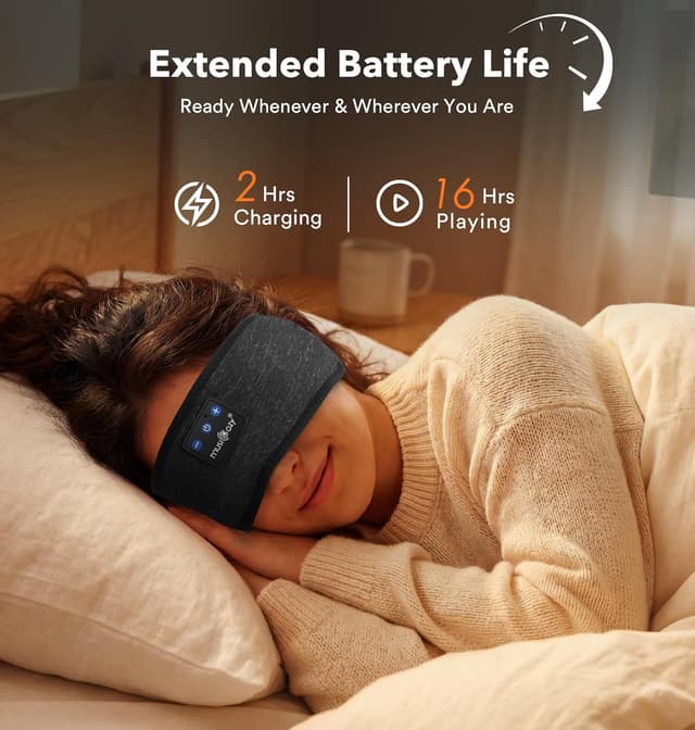 Thumbnail 4 de MUSICOZY Sleep Headphones headband for sleep