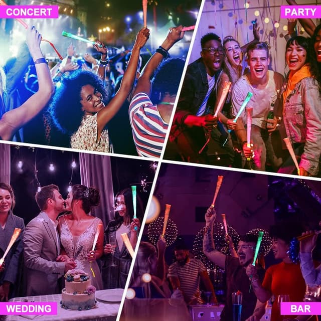 Thumbnail 6 de Joycabin LED Leuchtstäbe 12er Set