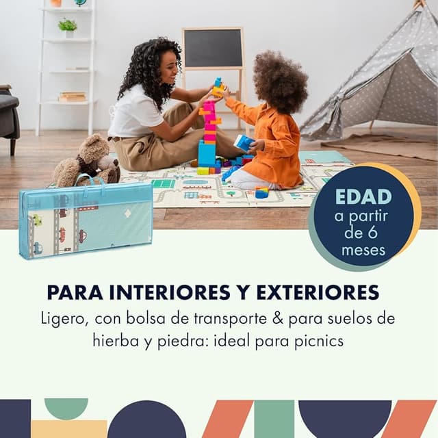 Thumbnail 6 de Babify Alfombra de Juegos 176×195 cm, 1,5 cm