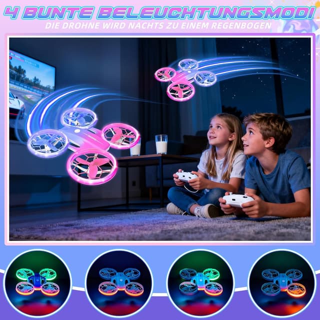 Detalle 2 de Charmofun Mini Drohne für Kinder 3 Akku