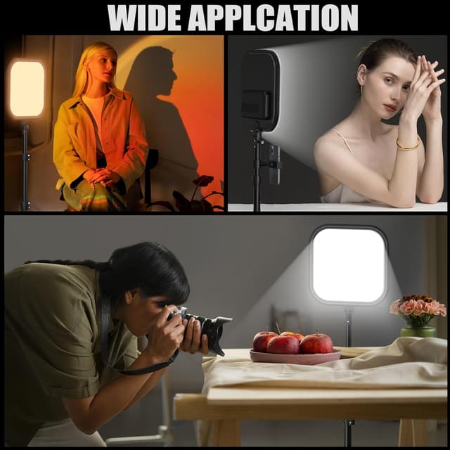 Thumbnail 5 de Hagibis 15W LED Video Lights kit