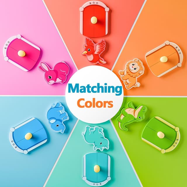 Thumbnail 2 de SYHLN Animal Peg Puzzle 1–3 Years Wooden Toys