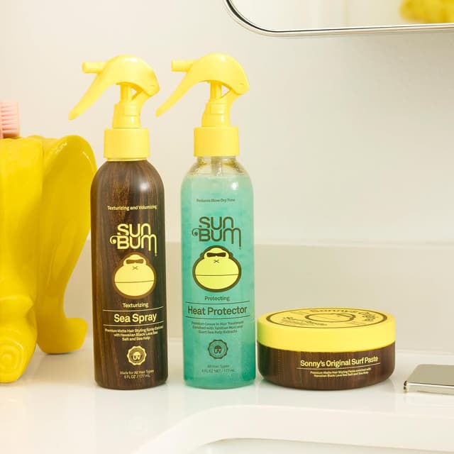 Thumbnail 5 de Sun Bum Heat Protection Spray (Vegan, Cruelty Free) – 177ml heat protecting hair spray for all hair types