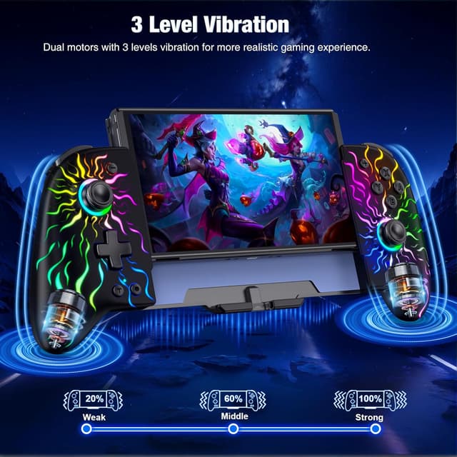 Detalle de Fanxieast RGB Switch controller with turbo