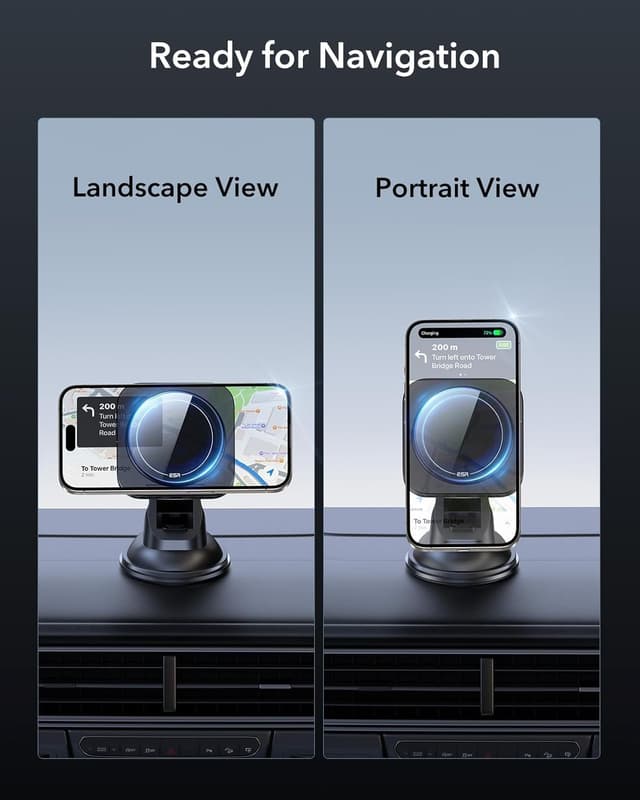 Thumbnail 4 de ESR 15W MagSafe Car Mount Charger for iPhone