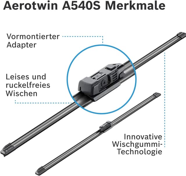 Thumbnail 5 de Bosch Aerotwin A540S Scheibenwischer 680 mm