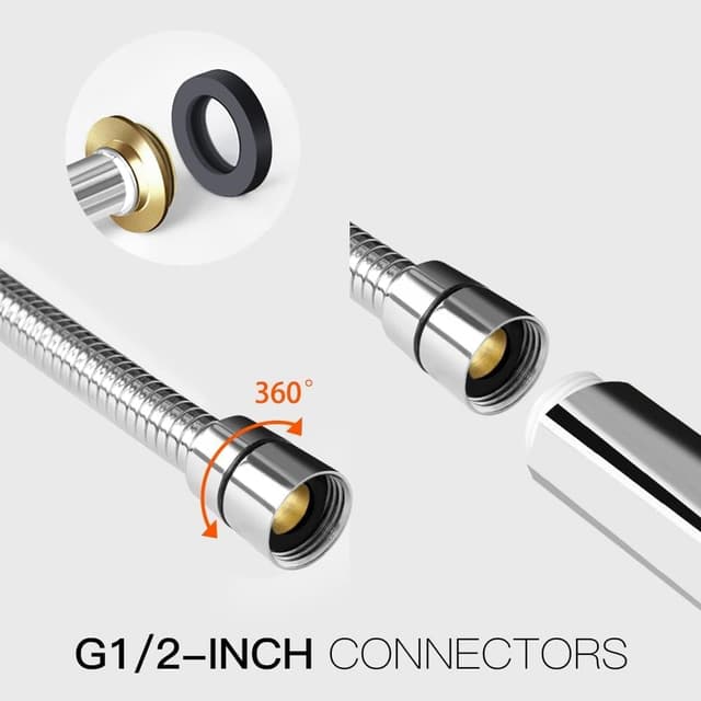 Thumbnail 4 de Newentor Duschkopf mit Schlauch 1,5M – Regendusche