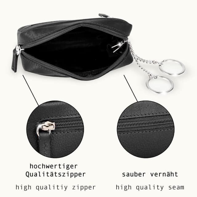 Detalle 2 de MANAGE XXL Schlüsselmäppchen aus Leder für Schlüssel