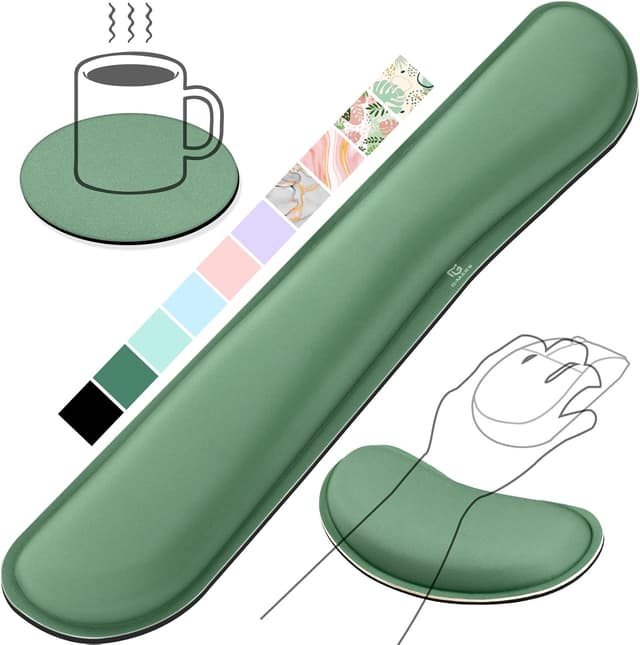 Detalle de Gimars Handballenauflage Tastatur, 3 cm