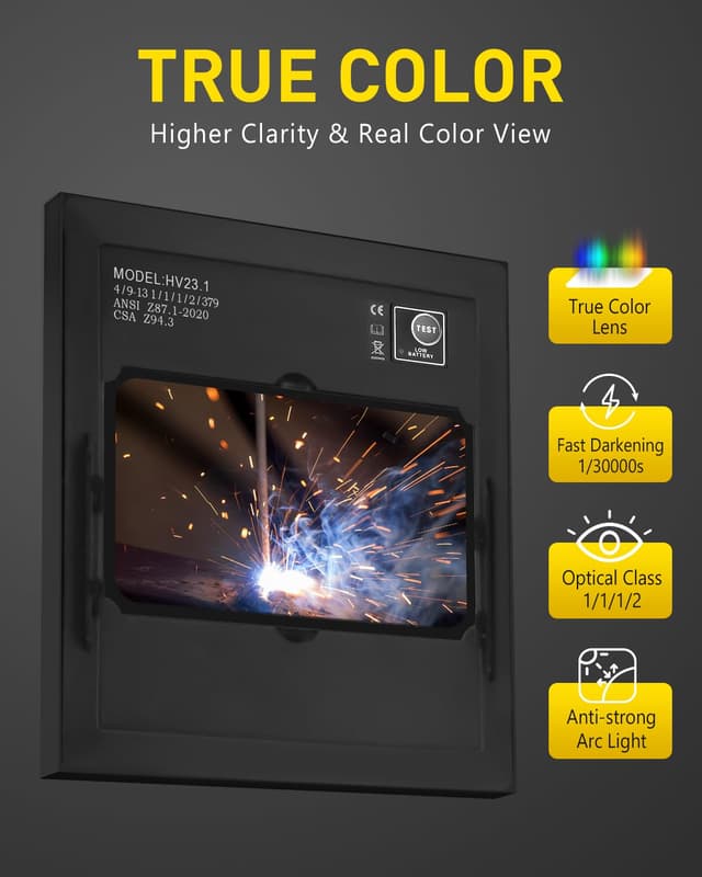 Thumbnail 1 de HV23.1 Casco saldatura oscuramento automatico