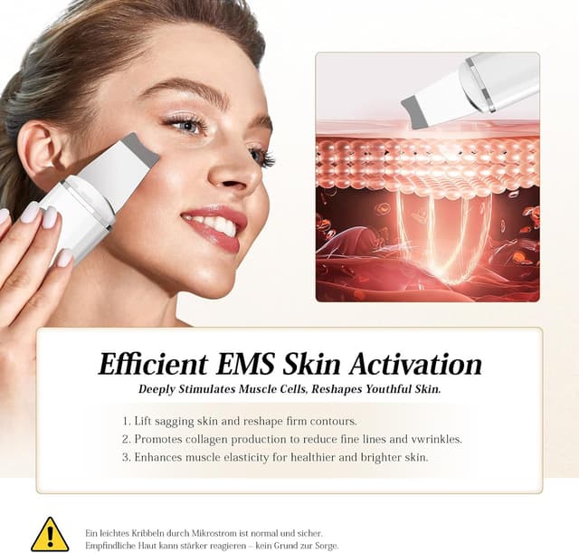 Detalle de ANLAN Skin Scrubber Pulizia Viso 4 modalità 🧖♀