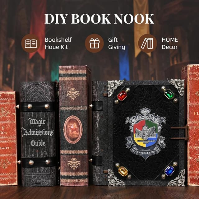 Thumbnail 5 de MiniCity book nook kit with LED lights