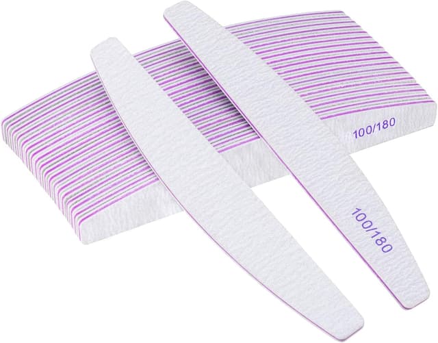 Detalle de Profi Nagelfeile 20er Set 100/180 Grit