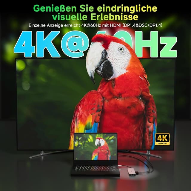 Thumbnail 2 de WAVLINK Laptop Docking Station 100W