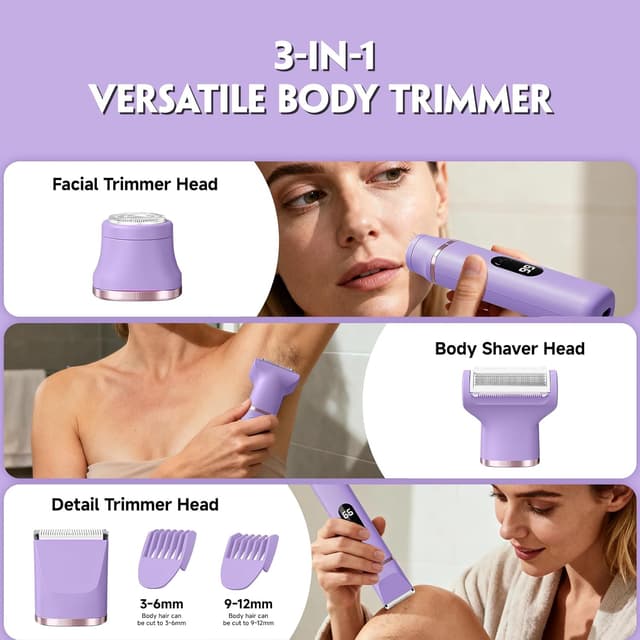 Detalle 2 de Tiovara Lady Shavers 3-in-1 90 min