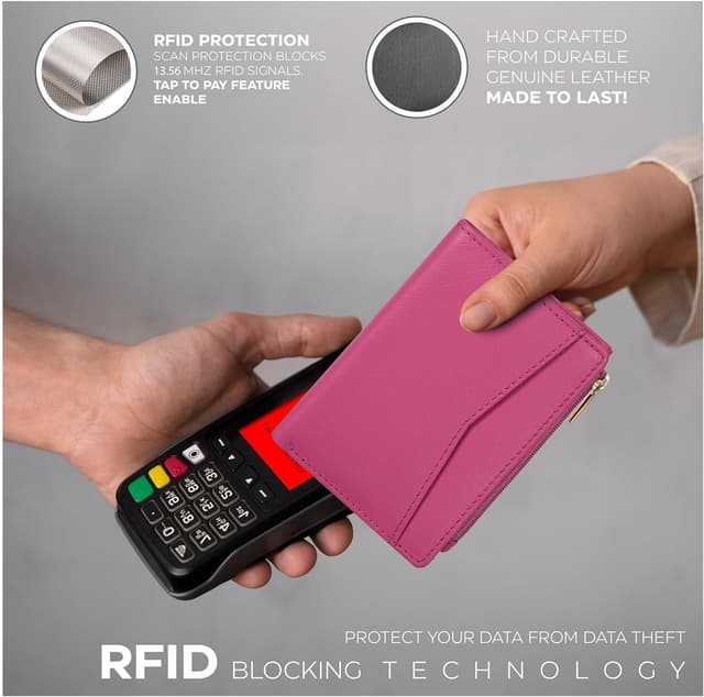 Thumbnail 3 de Oak Leathers RFID Wallet for Women