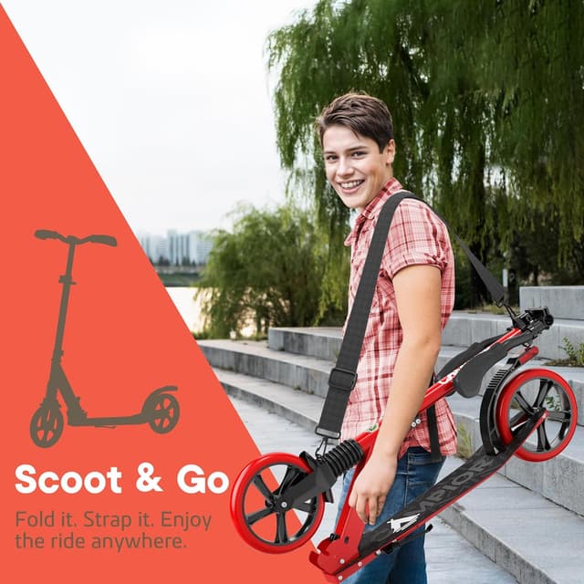 Thumbnail 2 de Campior Kick Scooter 240 lbs load, foldable 🛴