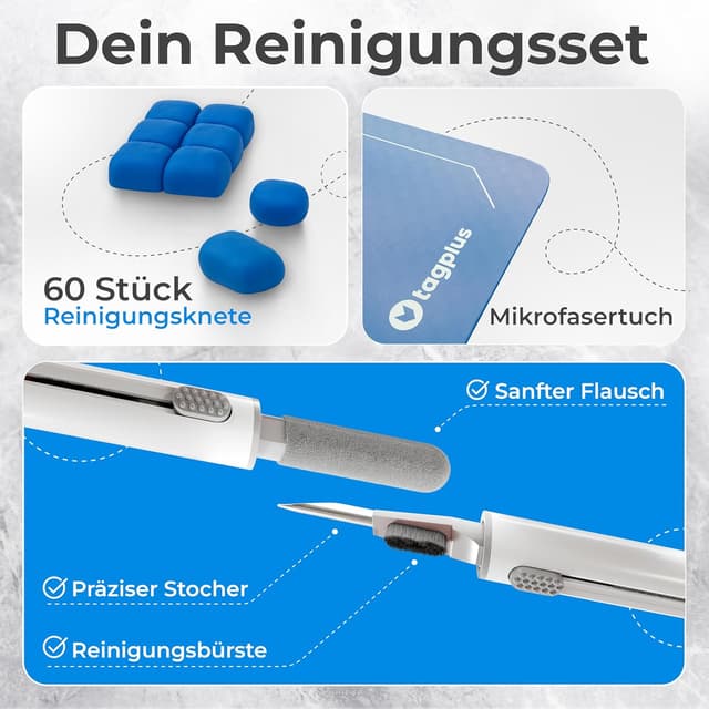 Thumbnail 4 de tagplus Reinigungsknete Handy & Kopfhörer Set
