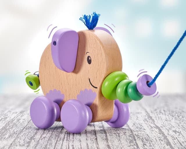 Thumbnail 2 de Selecta Tita 62101 Nachzieh-Elefant Holz