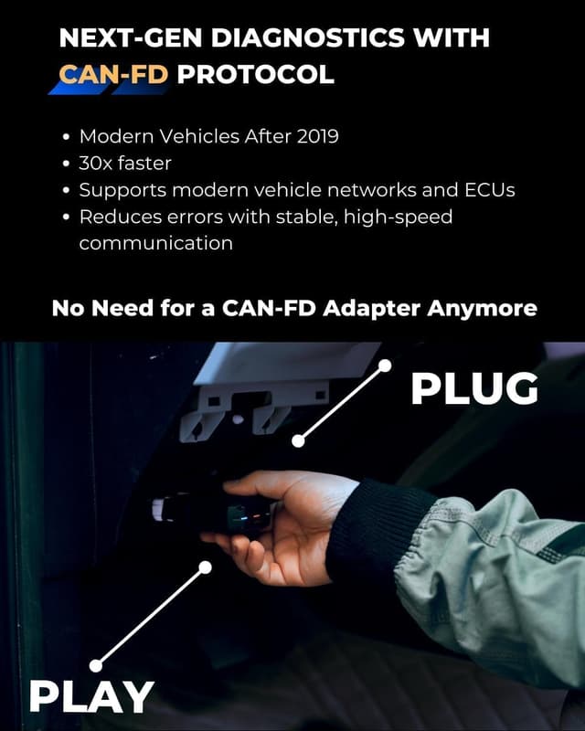 Thumbnail 6 de TOPDON TopScan Pro OBD2 Diagnosegerät für Autos