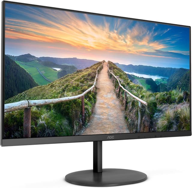 Detalle 2 de AOC Q24V4EA 24-inch QHD monitor with IPS, Adaptive Sync and built-in speakers