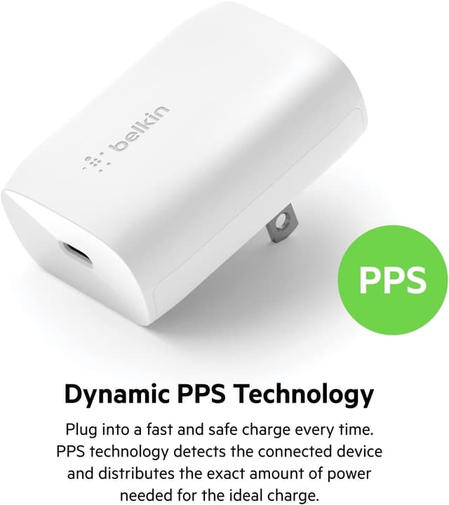 Detalle 2 de Belkin USB‑C Charger Block 30W fast charging