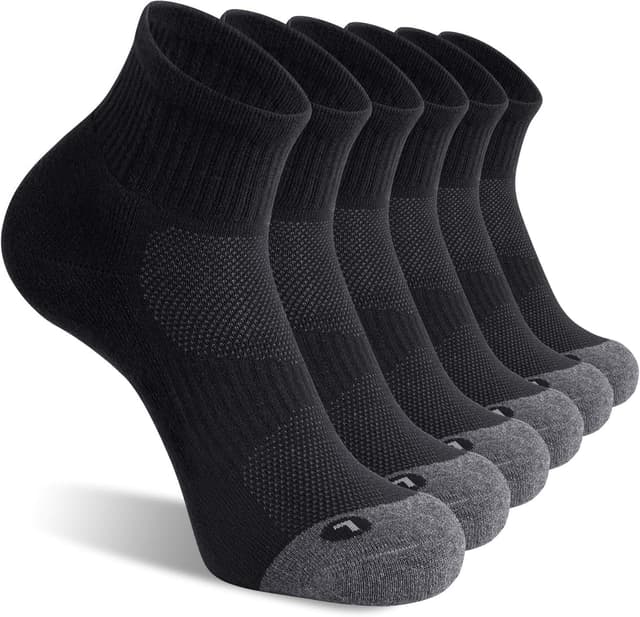 Imagen de FITRELL Men's Athletic Ankle Socks 6-Pack en OfertitasTOP