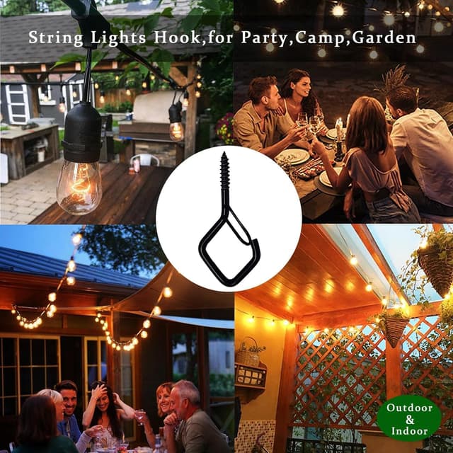 Thumbnail 6 de Ticway Schraubhaken Set 80 Stück für Wand