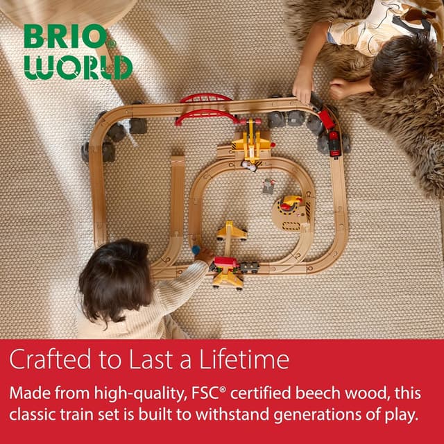 Thumbnail 6 de BRIO World Cargo Railway Deluxe