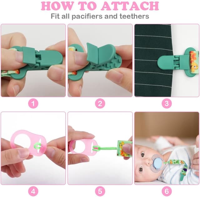 Thumbnail 3 de Aolso Cadena chupete 5 unidades